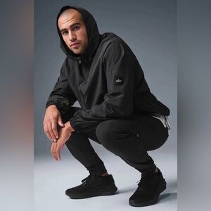 Alo yoga Vantage Nylon Ripstop Track Jacket Men's/Medium/Black